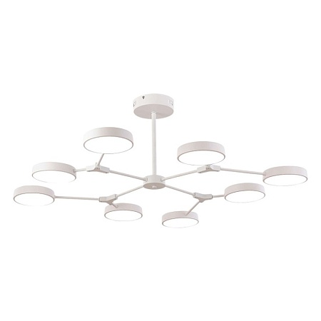 Светильник потолочный Белый/Белый LED 8*10W SLE6003-502-08 - фото