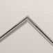 Коннектор угловой Exility встраиваемый под ГКЛ 12,5мм, белый - фото