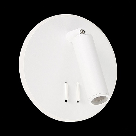 Светильник настенный Белый LED 1*8W 3000K 624Lm Ra>80 24° IP20 L-xW155xH155 170-240V SL1586.513.01 - фото