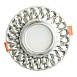 Светильник встраиваемый с белой LED подсветкой Feron CD938 потолочный MR16 G5.3 прозрачный - фото