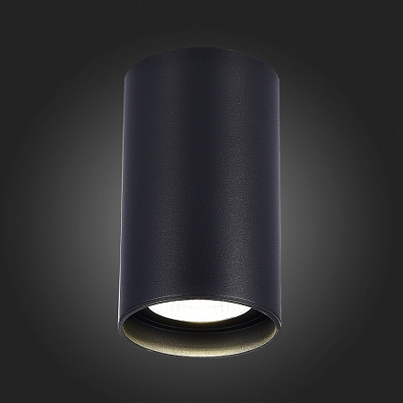 Светильник потолочный Черный LED 1*20W 3000K 1 600Lm Ra>90 60° IP44 D95xH150 220-265V ST157.432.20 - фото