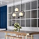 Подвесной Реечный Светильник Hoop L90 Латунь Imperiumloft 101675-26 - фото
