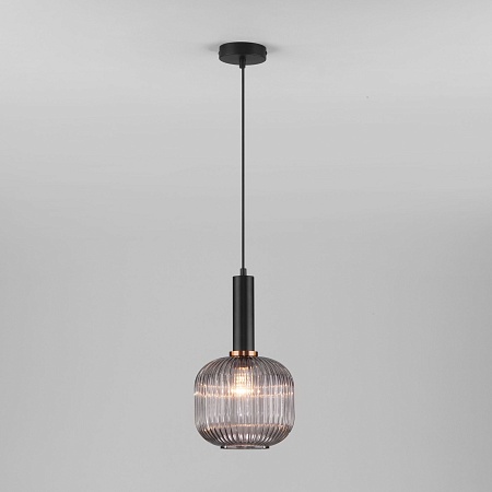 Подвесной акцентный светильник Eurosvet 50182/1 дымчатый - фото