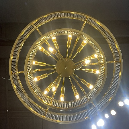 Люстра Rh Marais Round Chandelier D80 Imperiumloft 147903-22 - фото