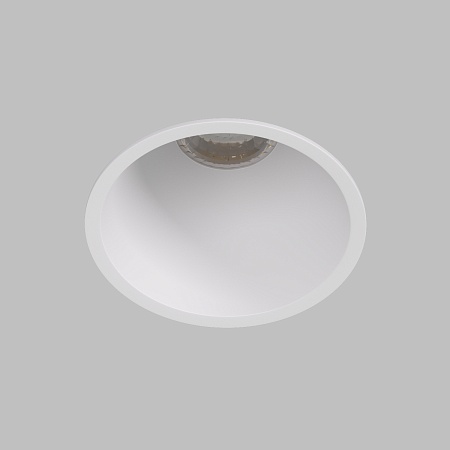 DK3026-WH Встраиваемый светильник, IP 20, 10 Вт, GU5.3, LED, белый, пластик - фото