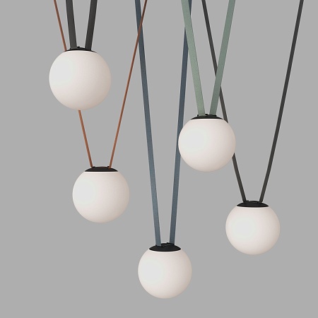 Светильник на шине Denkirs BELTY ORB DK5552-BK - фото