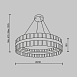 Подвесной светильник Maytoni Mirage MOD173PL-L60BS3K - фото