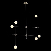 Светильник подвесной ST-Luce Черный, Золото/Белый G9 6*5W SL429.403.06