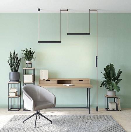 Светильник на шине Denkirs BELTY LINEAR DK5574-BK - фото