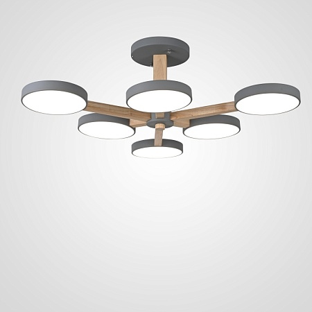 Потолочный Светильник Turna L6 Grey Imperiumloft 228856-26 - фото