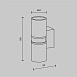 Настенный светильник (бра) Outdoor Bowery O582WL-02B - фото