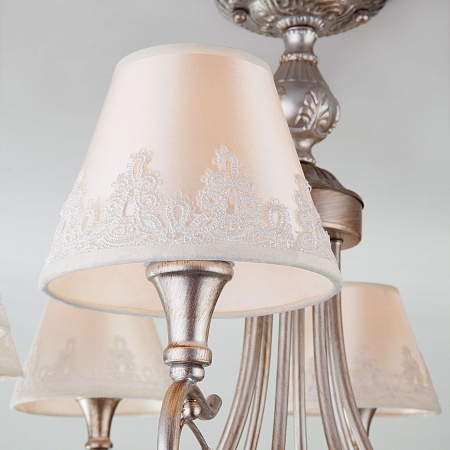 Потолочный светильник Eurosvet 60069/8 серебро - фото