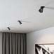 Светильник встраиваемый с антибликовой решеткой Bell 8W 3000K черный 25097/LED Elektrostandard - фото