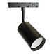 Светильник Feron AL116 трековый магнитный под лампу GU10 230В, черный - фото