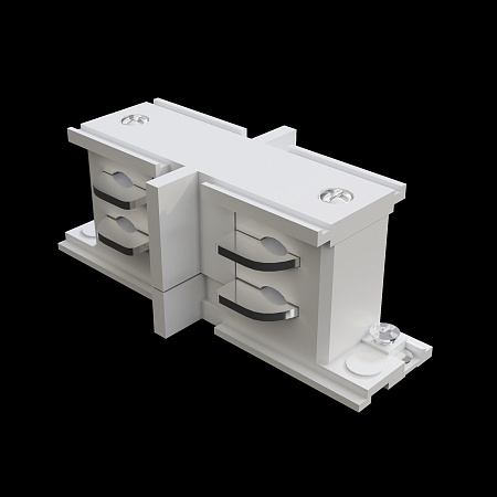 Коннектор прямой внутренний Trinity белый - фото