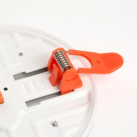 Светодиодный светильник Feron AL509 встраиваемый с регулируемым монтажным диаметром (до 100мм) 12W 4000K белый серия FlexyRim - фото