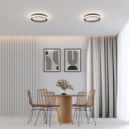 Потолочный светильник Eurosvet 40022/1 LED серый - фото