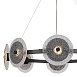 Светильник подвесной ST-Luce черный/дымчатый LED 1*44W 4000K SL6142.443.01 - фото
