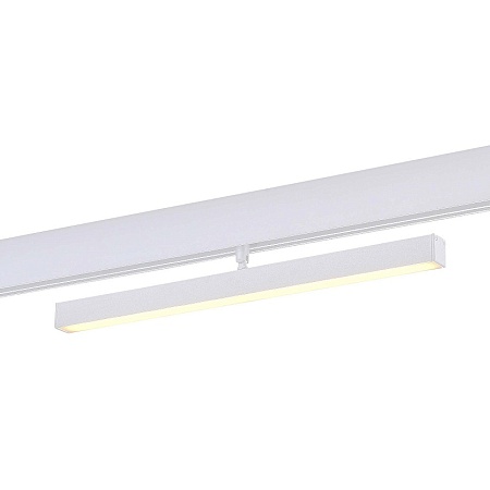 Магнитный трековый светильник Белый LED 1*12W 3000K 900Lm Ra>90 120° IP20 L405xW22,5xH9 ST802.536.12 - фото