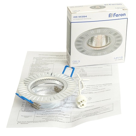 Светильник потолочный встраиваемый FERON GS-M394 17936 - фото