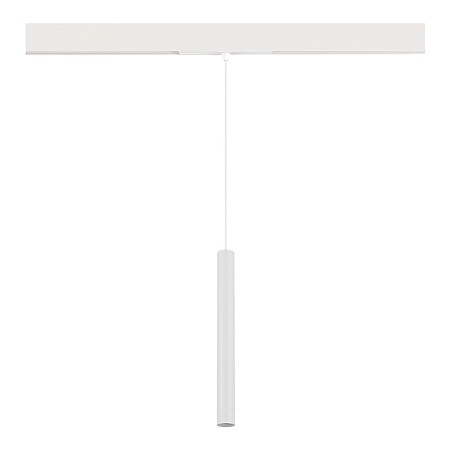 Магнитный трековый светильник Белый LED 1*7W 3000K Lm Ra90 36° IP20 D32xH307 48V ST682.536.07 - фото