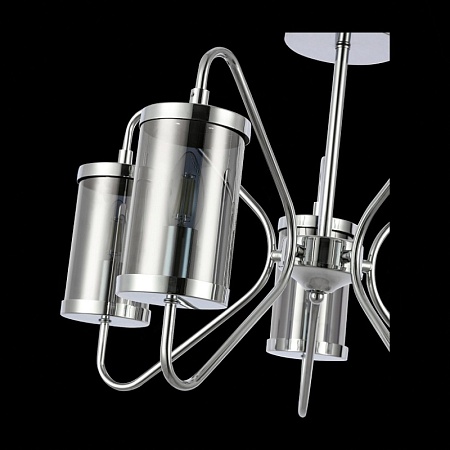 Светильник потолочный Хром/Дымчатый E14 5*40W SLE102302-05 - фото