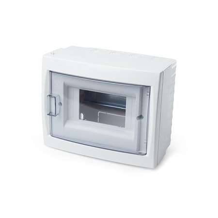 Бокс настенный STEKKER EBX50-3/06-20 6 модулей, пластик, серия Standart - фото