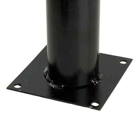 Опора металлическая h=2000мм d60мм, черный, ОМ 2,0, 51618 - фото