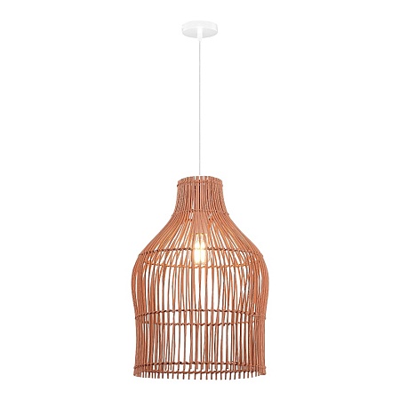 Светильник подвесной ST-Luce Белый/Розовый E27 1*40W SL1513.513.01 - фото