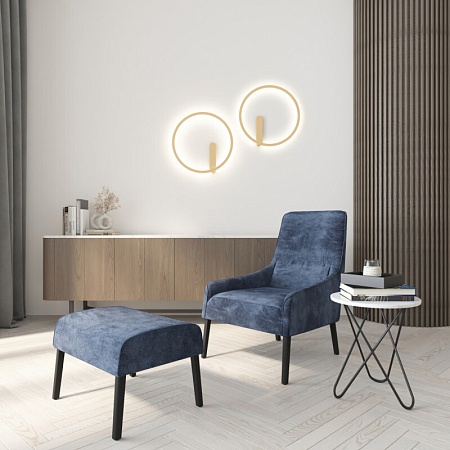 Бра Denkirs Round DK5035-SG - фото