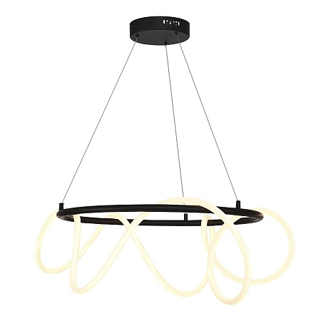 Светильник подвесной ST-Luce Черный/Белый LED 1*35W 3000K SL6102.403.55 - фото
