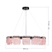 Светильник подвесной ST-Luce черный/розовый LED 1*66W 3000K SL6021.403.66 - фото