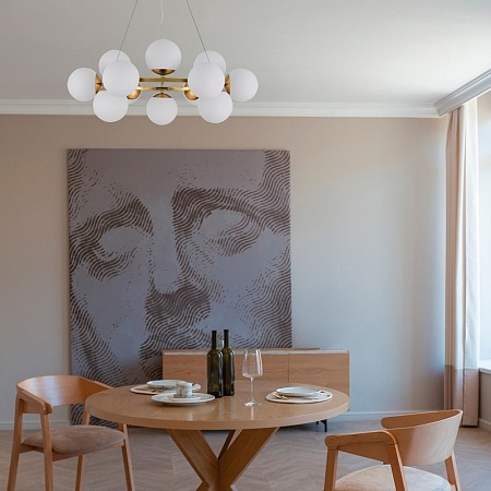 Светильник подвесной Золотистый/Белый E27 20*60W SLE1191-203-20 - фото