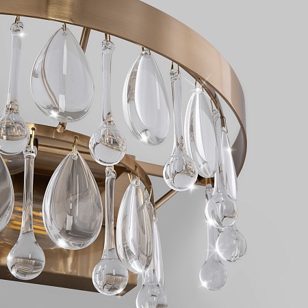 Настенный светильник Eurosvet 60165/2 латунь - фото