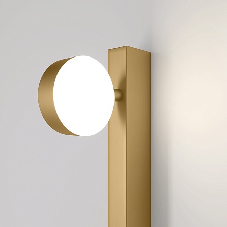 Настенный светодиодный светильник Orco LED диммируемый 40112/LED латунь Elektrostandard - фото