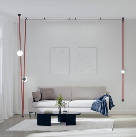 Светильник на шине Denkirs BELTY ORB DK5553-BK - фото