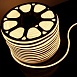 Светодиодный гибкий неон 220 В 9.6 Вт/м 120 Led/м 2835 IP67, односторонний теплый белый 3300 K, 50 м Гибкий неон 220V 9,6W 120Led 2835 IP67 односторонний теплый белый, 50 м Elektrostandard - фото