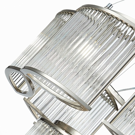 Люстра подвесная ST-Luce Хром/Прозрачный E14 11*40W SL1627.103.11 - фото