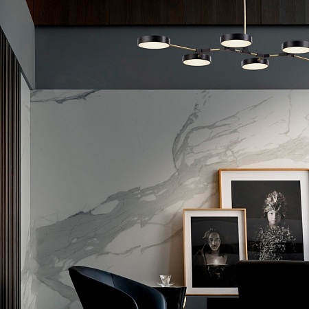 Светильник потолочный Белый/Белый LED 8*10W SLE6003-502-08 - фото