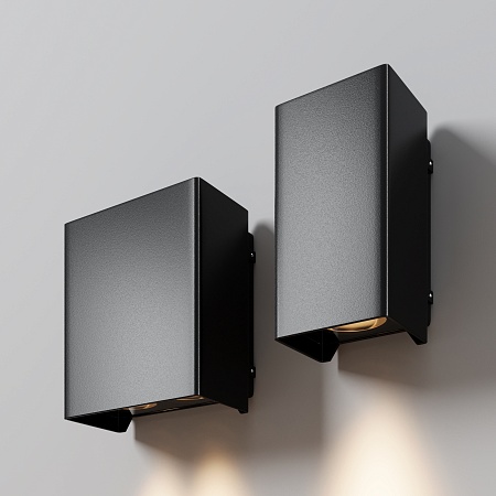 Уличный настенный светильник Outdoor O505WL-L6B3K - фото