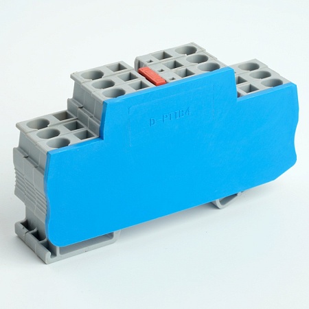 LD563-1-25 Торцевая заглушка для ЗНИ LD555 2,5 мм²  (JXB ST 2,5), синий - фото