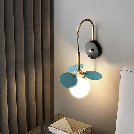 Настенный Светильник Matisse Blue W Imperiumloft 201086-23 - фото