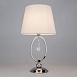 Настольный светильник Eurosvet 01055/1 хром/прозрачный хрусталь Strotskis - фото