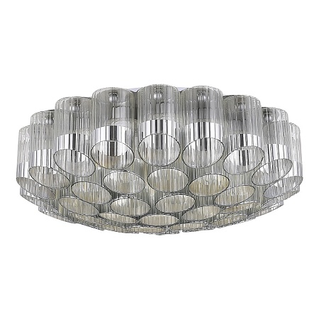 Светильник потолочный ST-Luce Никель/Никель, Прозрачный E14 19*60W SL1662.102.19 - фото