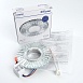 Светильник встраиваемый с белой LED подсветкой Feron CD900 потолочный MR16 G5.3 белый - фото