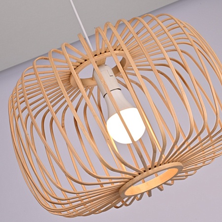 Подвесной Светильник Elvio Натуральное Деверо D40 Imperiumloft 320046-23 - фото