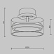 Потолочный светильник Maytoni Dress code MOD348CL-L18BBS3K - фото