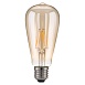 Филаментная светодиодная лампа ST64 6W 3300K E27 Classic FD 6W 3300K E27 - фото