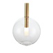 Светильник подвесной ST-Luce Золотистый/Прозрачный G9 1*5W SL1054.203.01 - фото