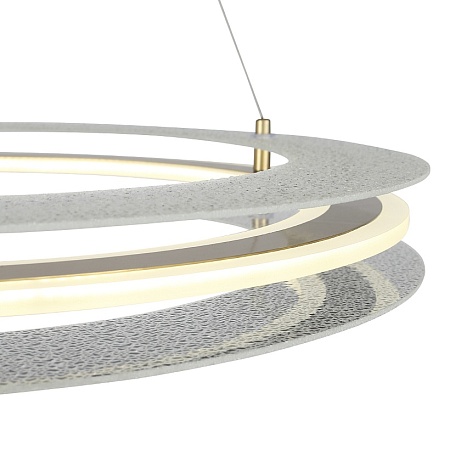 Светильник подвесной ST-Luce золотистый/Прозрачный LED 1*40W 4000K SL6245.203.01 - фото